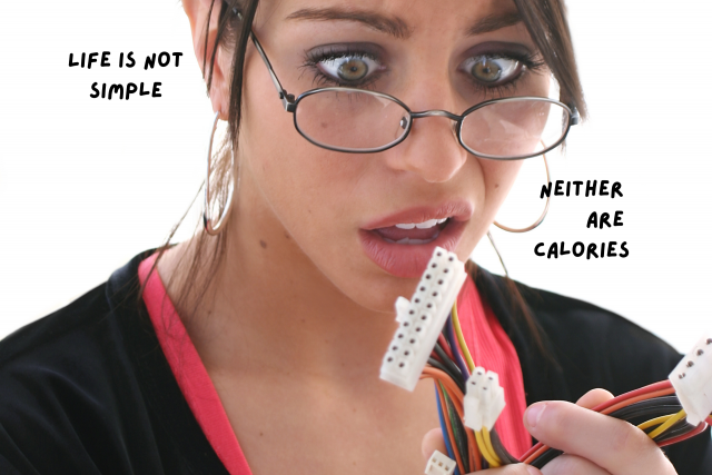 Calories-in-calories-out myth and weight gain